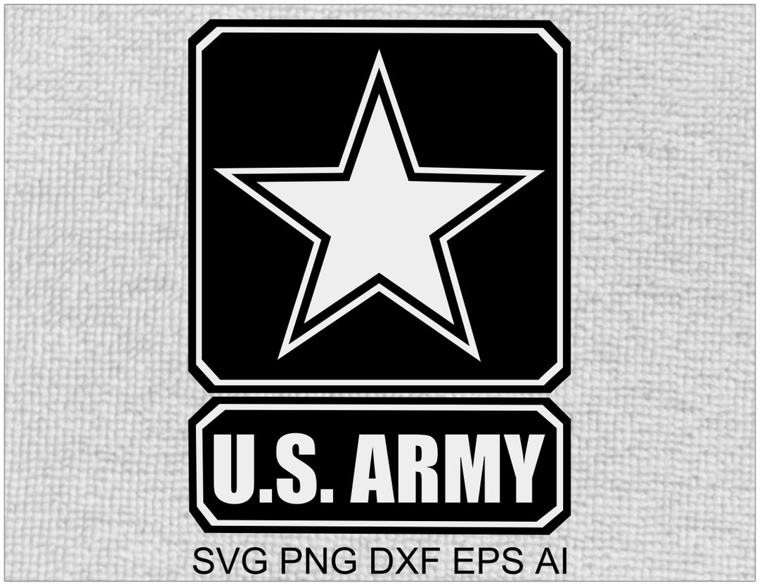 U S Army Decal Svg Files For Vinyl Cutters Printers Laser Engravers