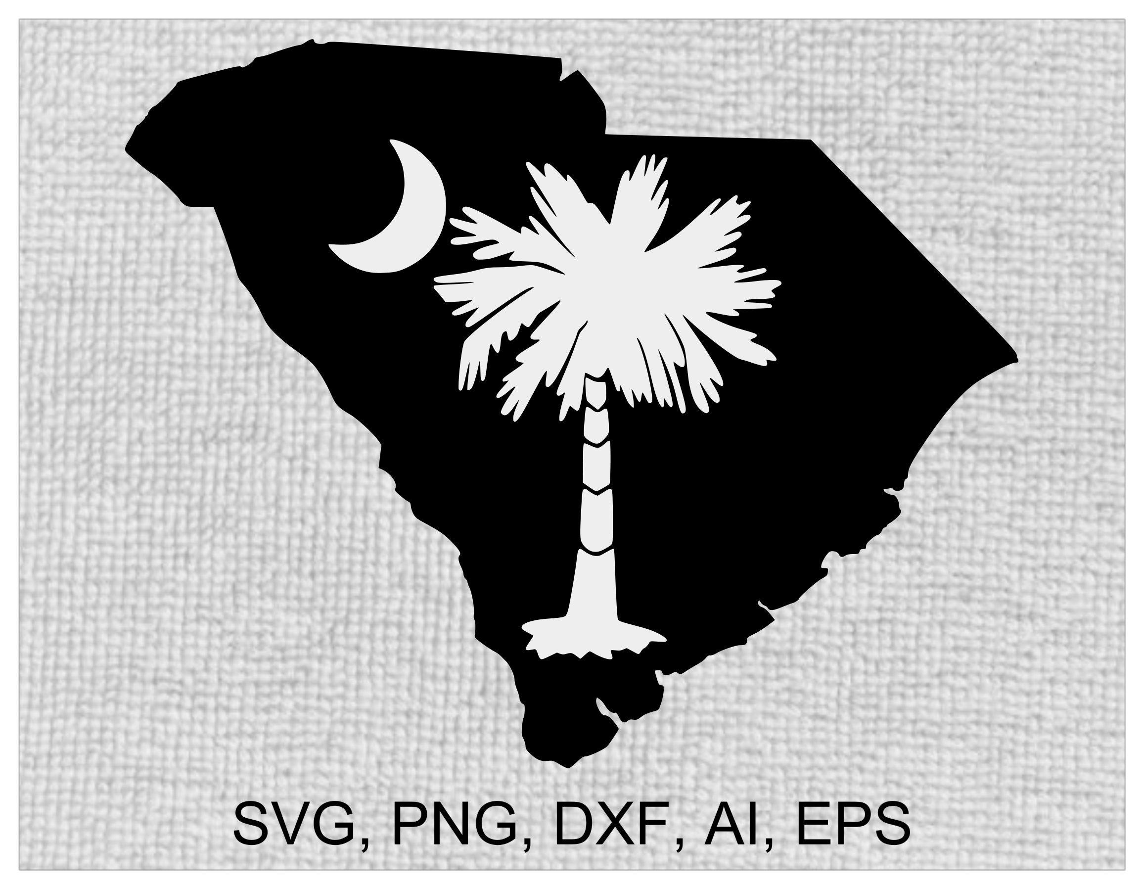 South Carolina State Logo Decal SVG Digital Download - Etsy Canada