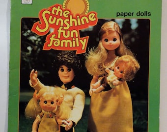 The Sunshine Family Paper Dolls - 1978