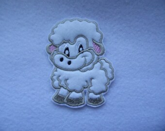 lamb applique  Motif Iron/Sew On