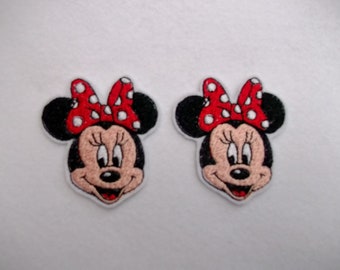 minnie mouse pack of 2 Motif Iron/Sew On