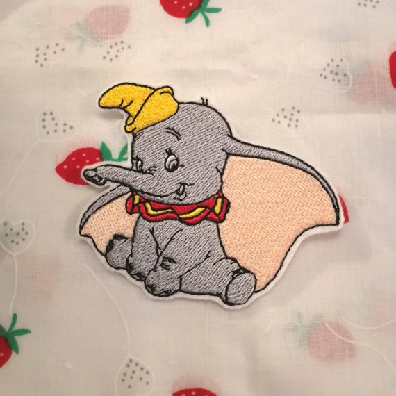 dumbo sew on glue on motif patch transfer
