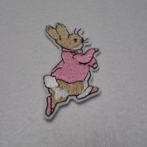 Flopsy Bunny Iron On Patch, Peter Rabbit Motif (Pack of 2)