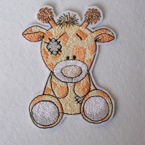 Old Toy giraffe Motif Sew or Glue-on