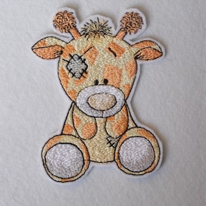 Old Toy giraffe Motif Sew or Glue-on