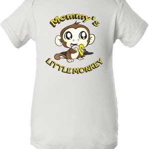 Mommys Little Monkey Infant Onesie