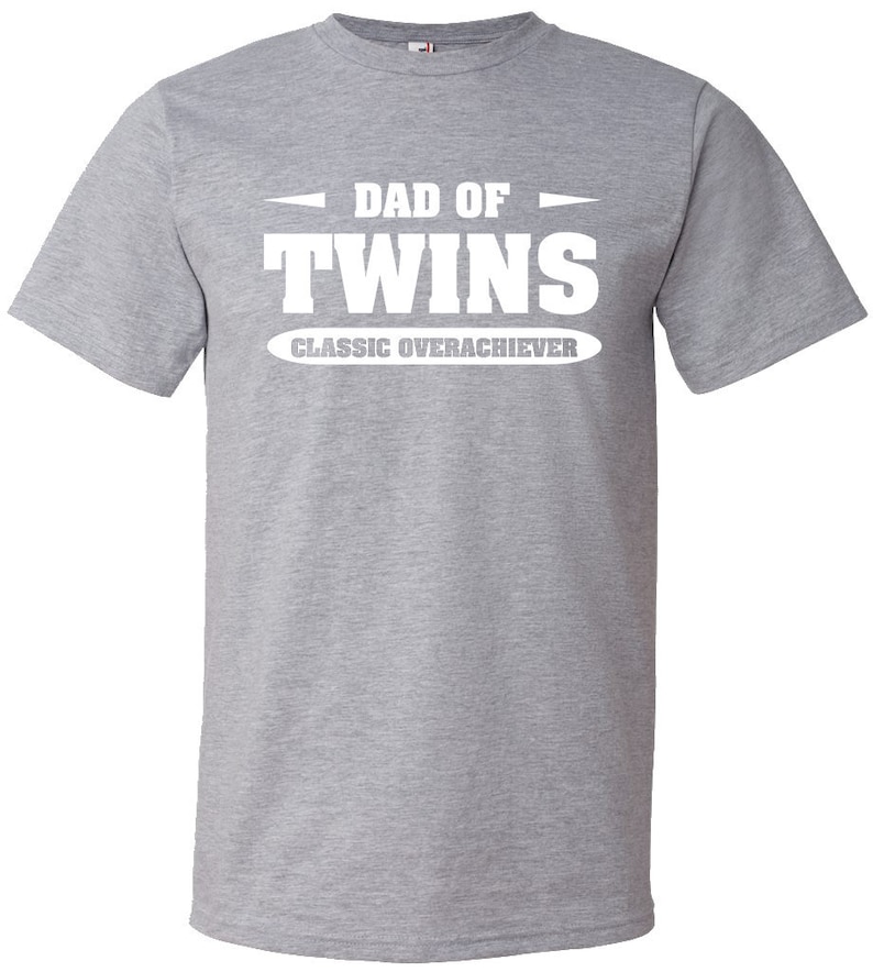 Dad of Twins Classic Overachiever/ Twin Girl Dad/ Dad of Twins - Etsy