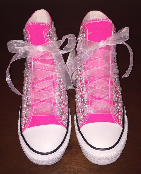 pink pearl converse