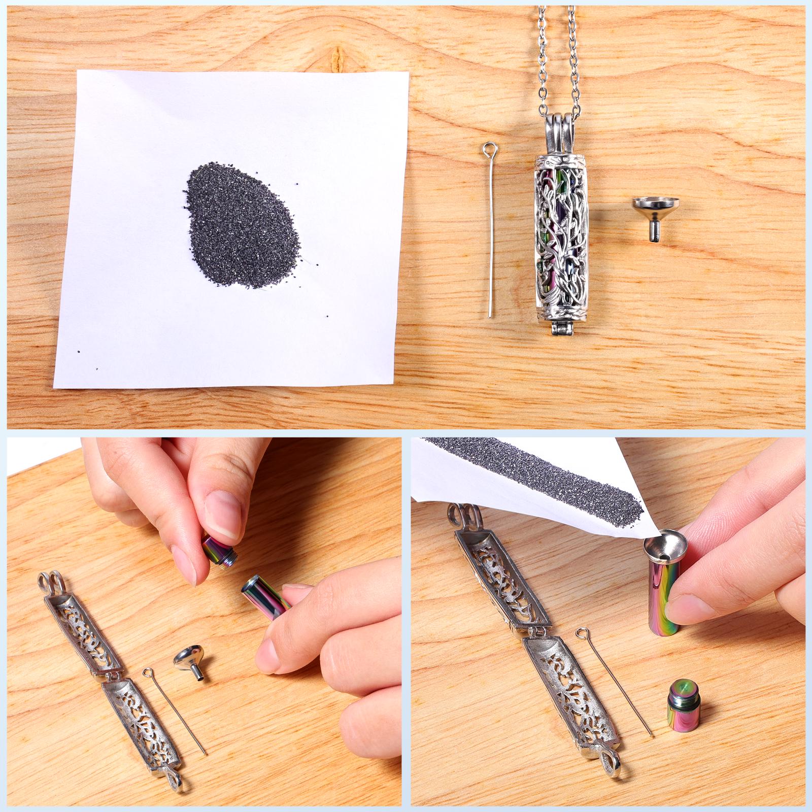 Stainless Steel Urn Necklace With Tree of Life Design for Ashes ...