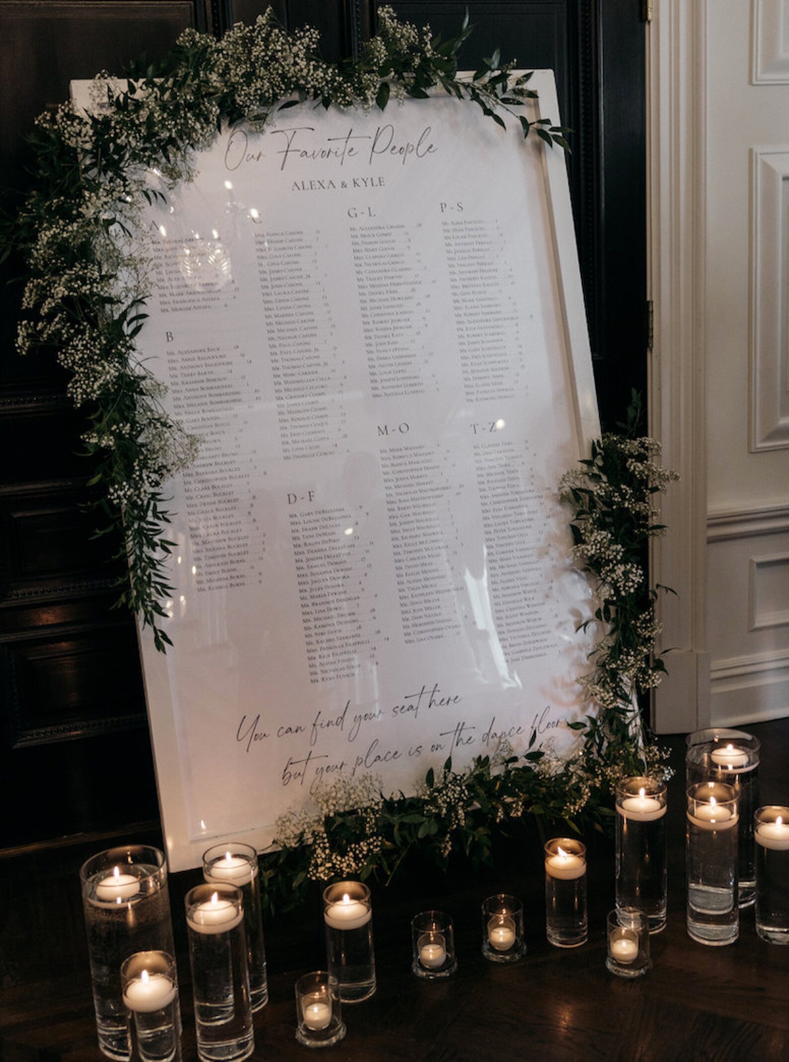 Wedding Seating Chart Large Scale Template - Etsy