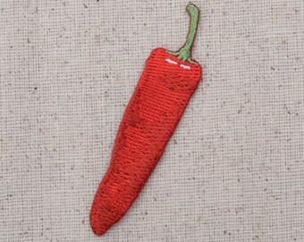 Southwest Design Embroidered Iron On Patch Mexican Chili Peppers
