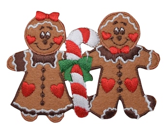 Festive Gingerbread Man In Santa Vest Embroidery Design · Creative Fabrica - Foto 4