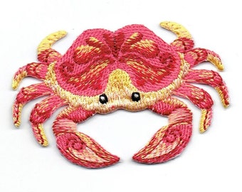 Chilli Crab Iron on patch