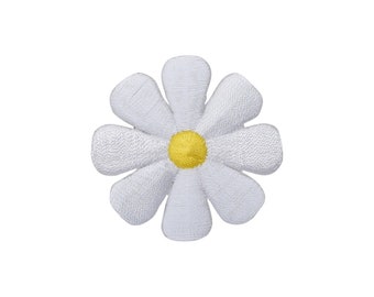 デイジー♥️ Groovy flower retro. Funny happy daisy with eyes and smile