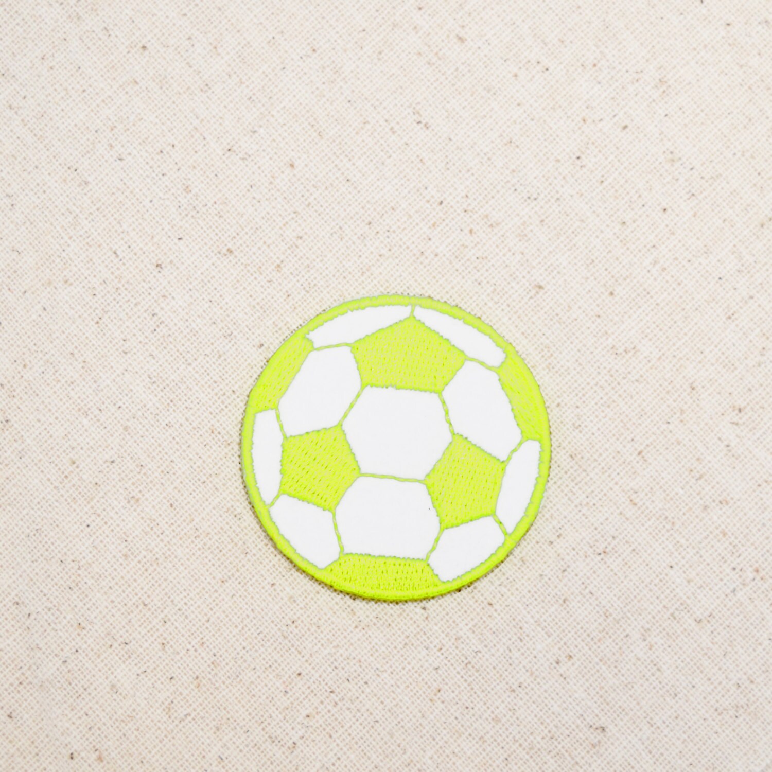 Buy Soccer Ball 2 Neon Orange Futebol Embroidered Online in India