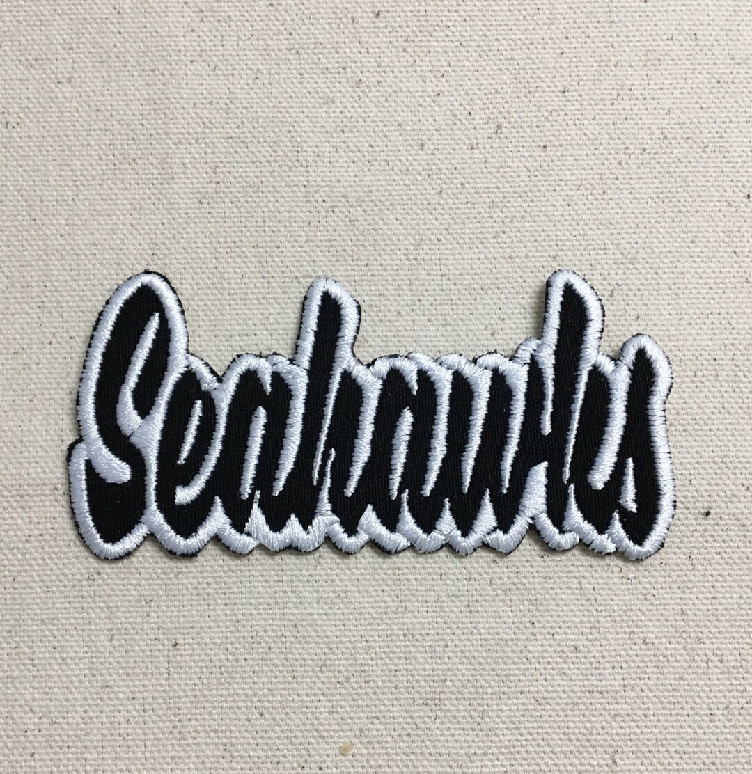 Seahawks - Color Choice - Mascot - Team Name - Words - Iron on Applique ...