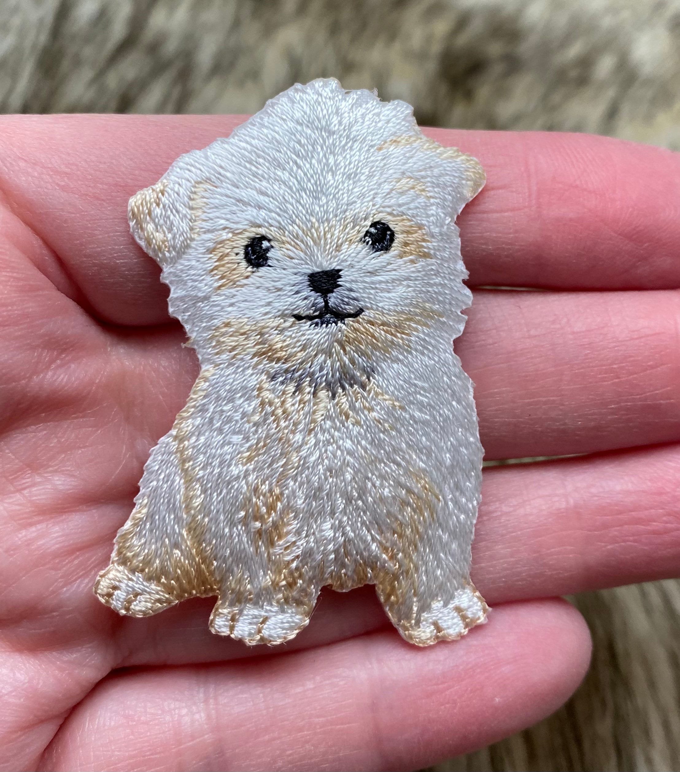 TV Service 2 Toppe Ricamate Riflettenti Per Cani Di Servizio Applique A 207430 - Foto 9