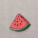 Watermelon Slice - Pink - Fruit - Iron on Applique - Embroidered Patch - 696503-A 