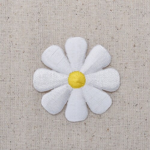 Embroidered Flower Badge 4 (Iron On