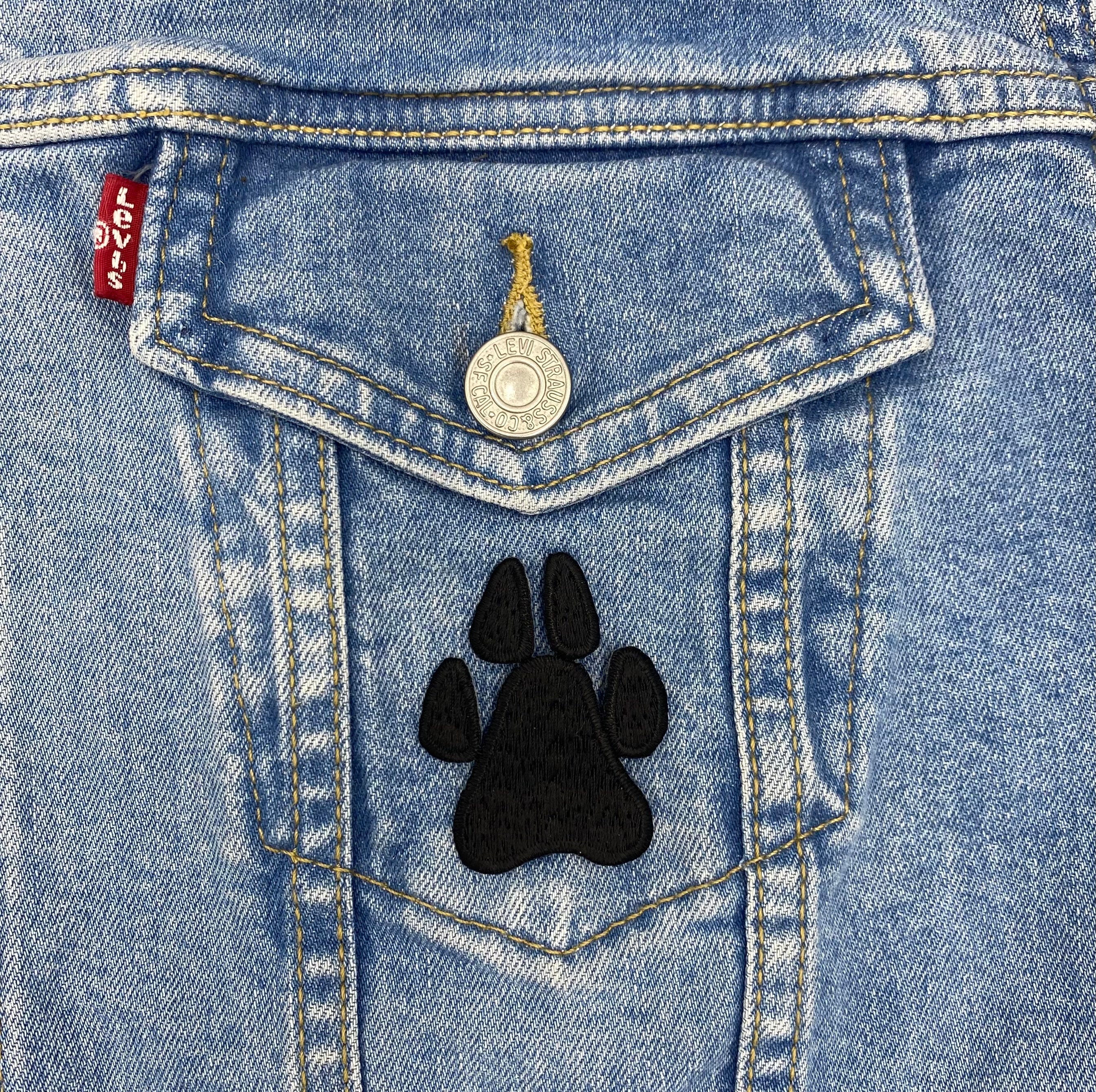 Toppa Ricamata Ufficiale Animal Control, Dimensioni 4x10 E 2x5 Pollici, Gancio Sul Retro, Nero/grigio