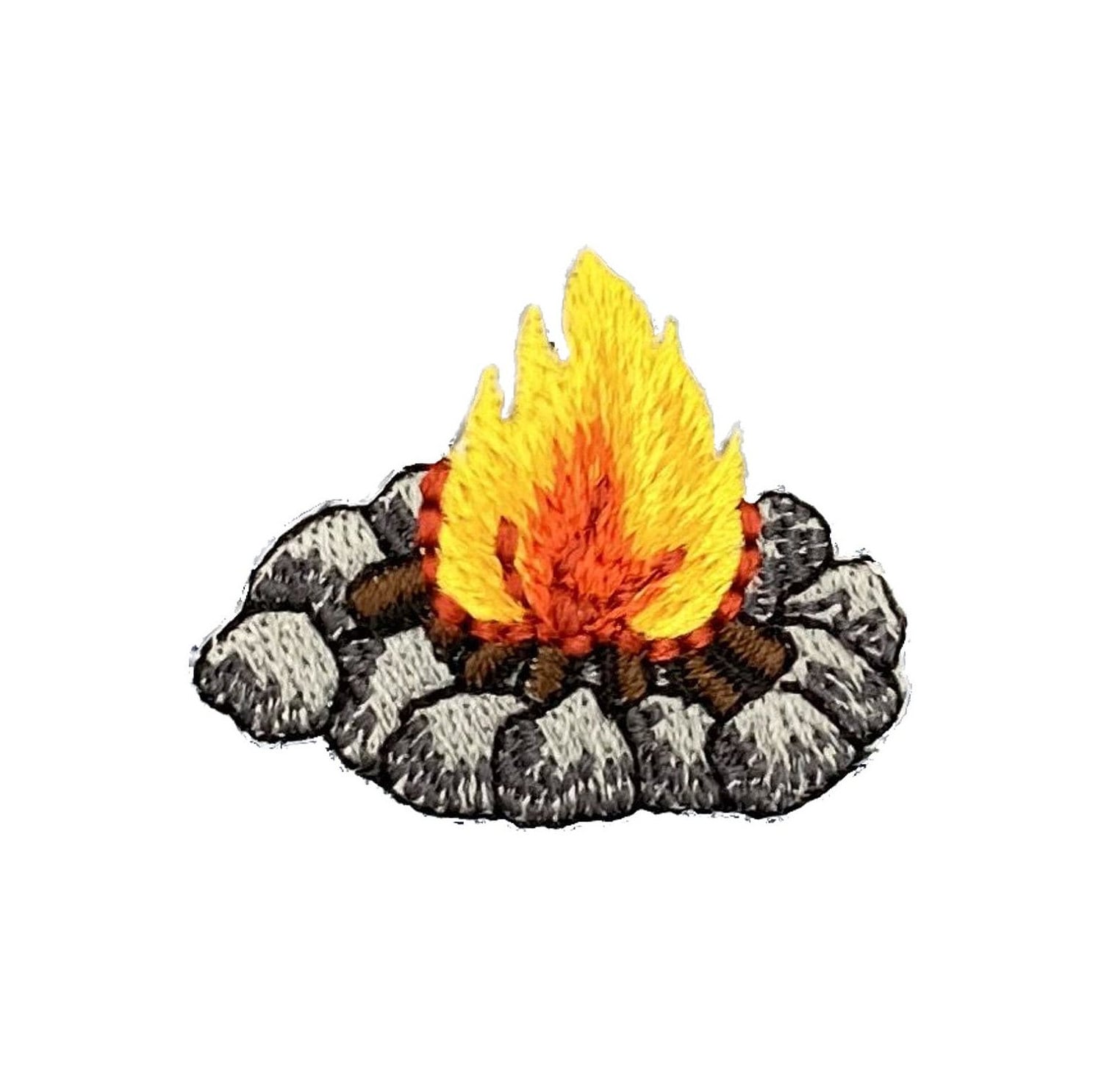Patch Scout Vintage Sybaquay Day Camp 1969 – Arbres Et Feu De Camp