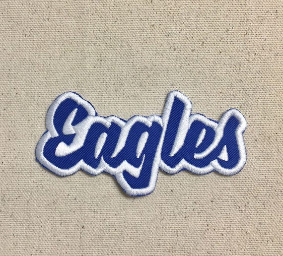 Eagles Color Choice Mascot Team Name Words Iron on 
