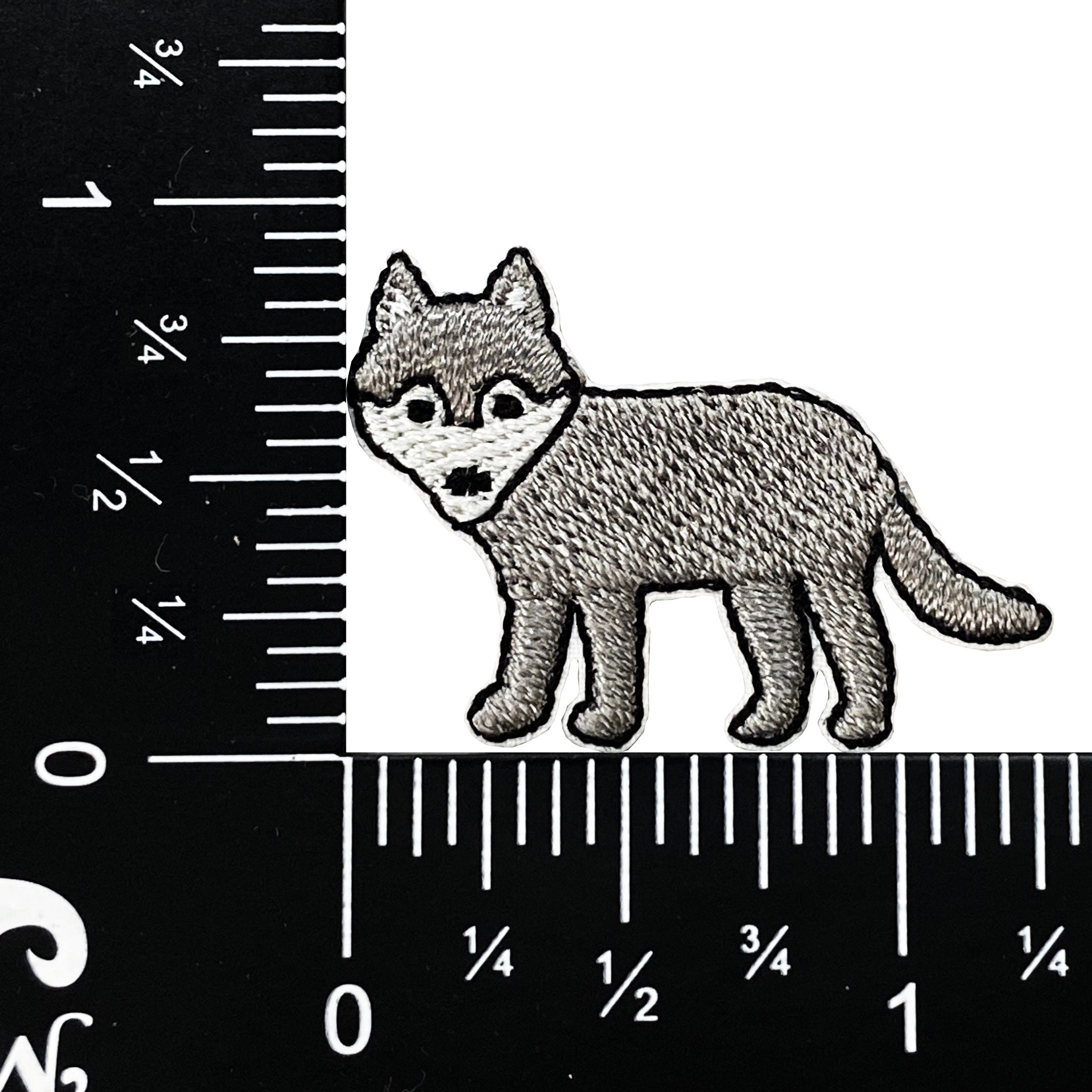 Toppa Tribale Coyote/lupo Ricamata: Applique Termoadesiva 8,2x9 Cm, Facile Da Stirare Su Giacche E Jeans. - 2