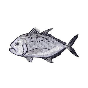Riesen Makramee Kingfish Aufnäher zum Aufbügeln