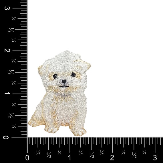 TV Service 2 Toppe Ricamate Riflettenti Per Cani Di Servizio Applique A 207430 - Foto 7