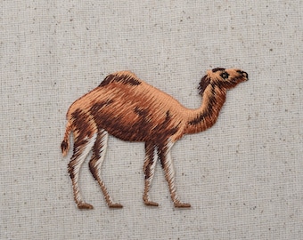 Camel - Desert Animals - Embroidered Patch - Iron on Applique- 114305A