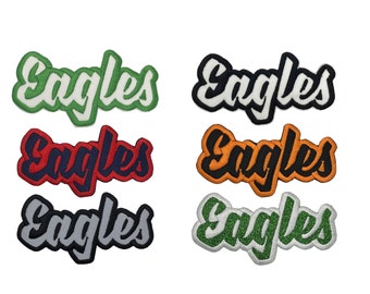 Eagles, Embroidered, Iron on Patch