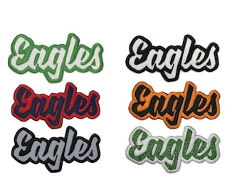 Eagles, Embroidered, Iron on Patch