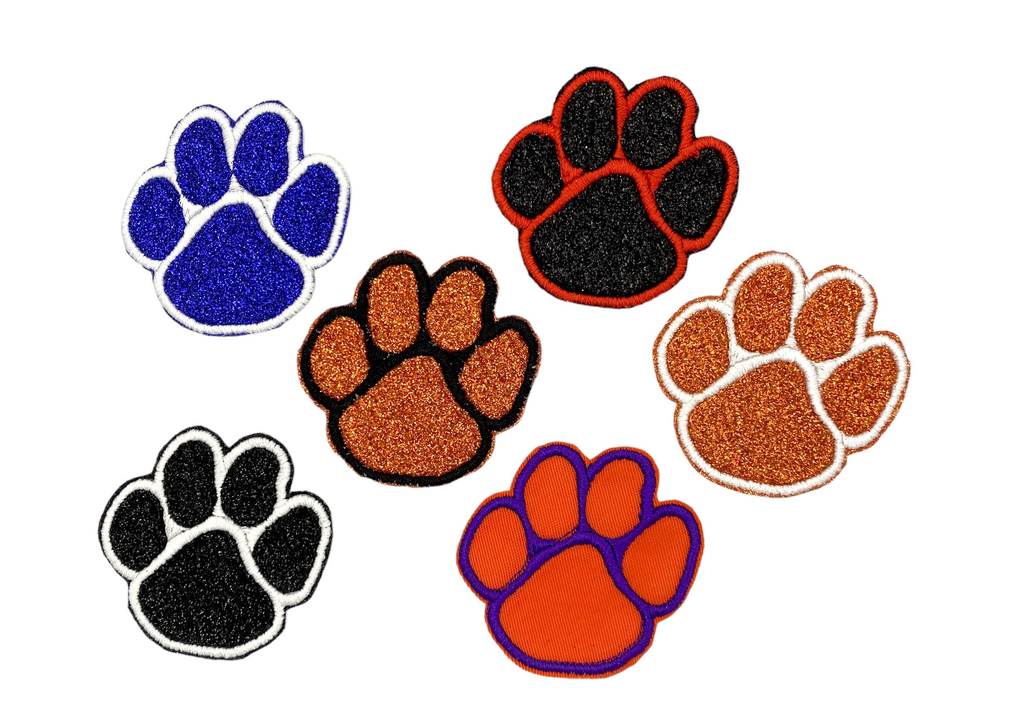 PAW PET F.A.K. Patch Name Tape Name Tag K9 Dog Rescue Dog Pet Embroidered  Sew on or Hook Backing Size 4x1, 5x1,6x1 