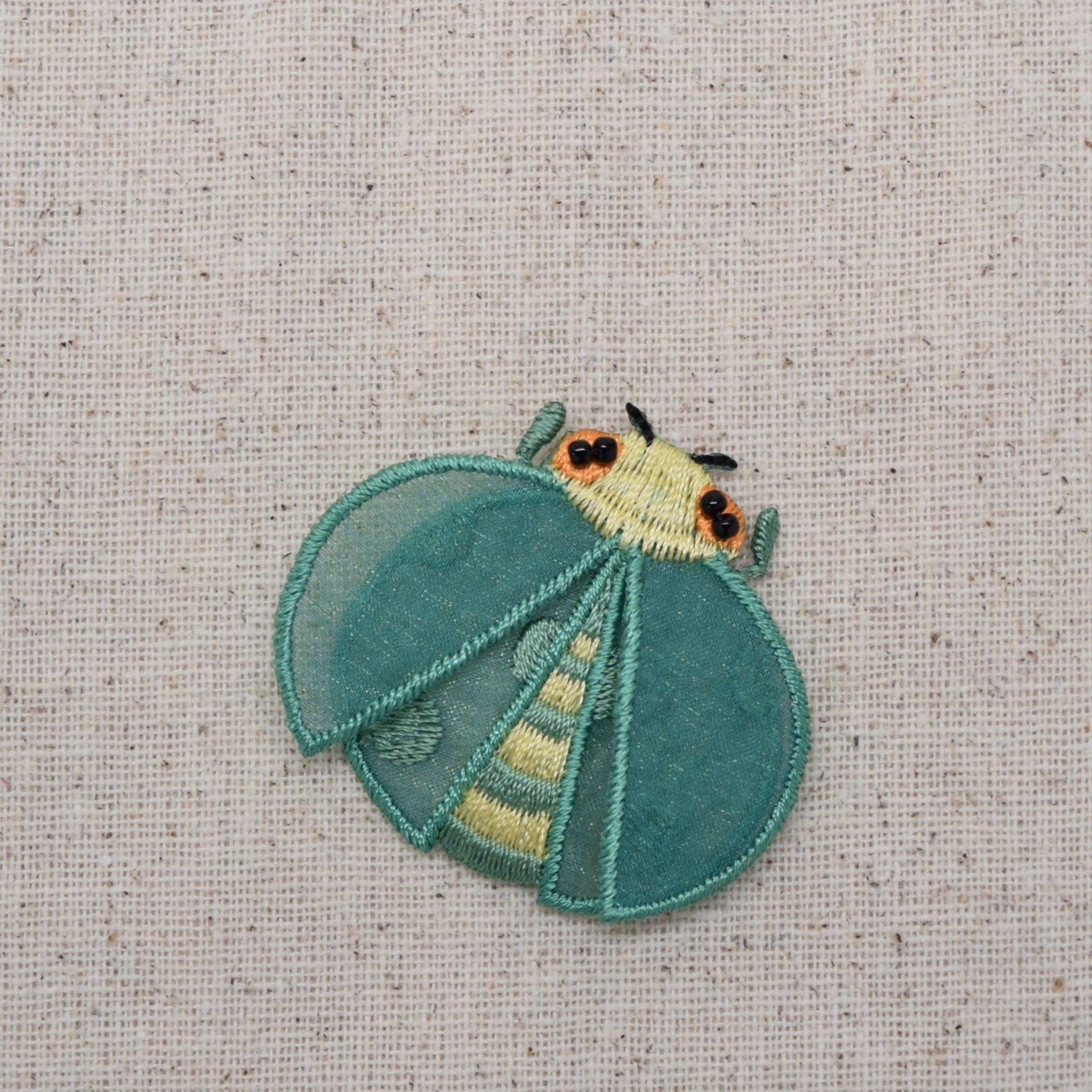 Download Beetle/Ladybug Sheer 3D Wings Green Iron on | Etsy