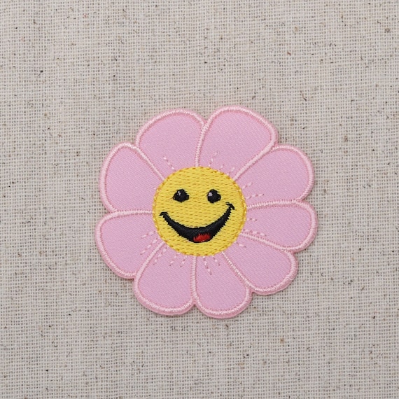 3-Pack, Small, Iron on Emoji Nerd with Glasses Applique Patch
