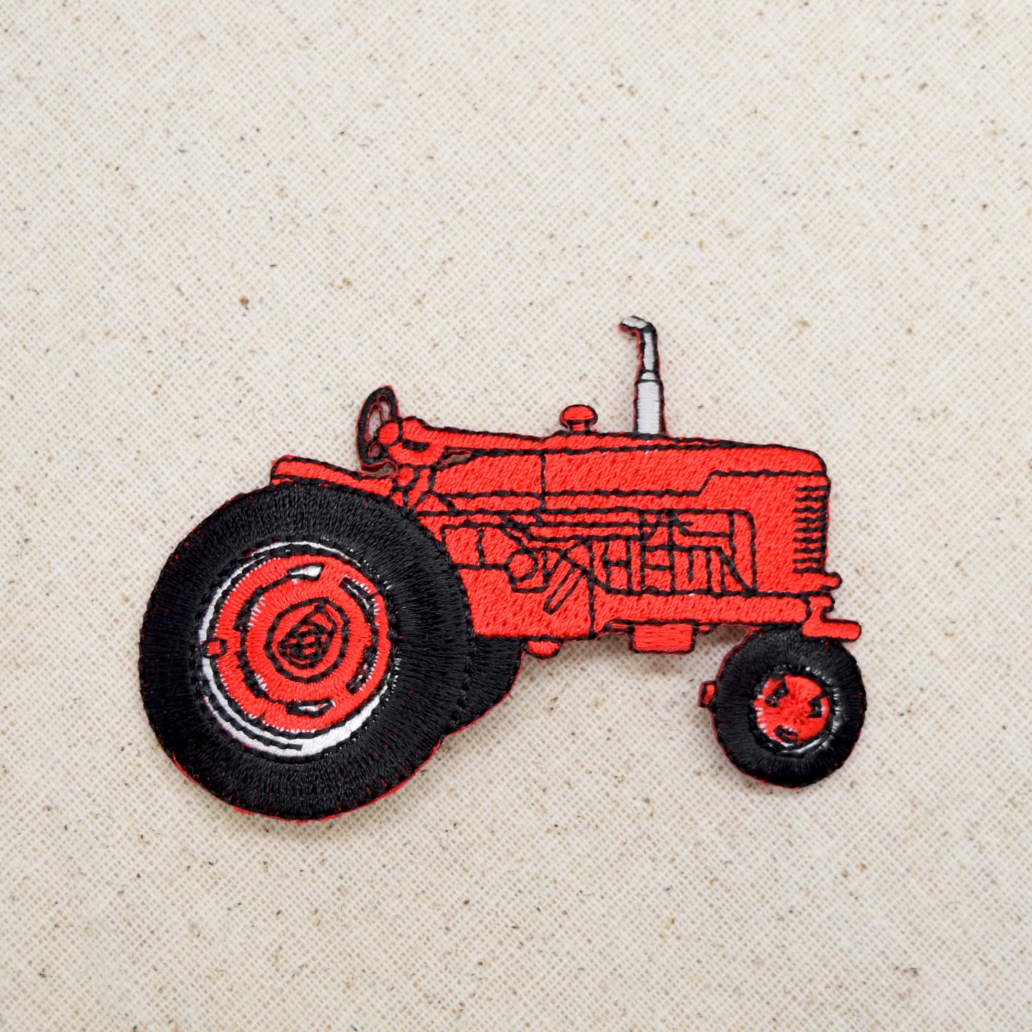 Patch Ricamato Trattore Agricolo &ndash; Cucito O Stirato Su Giacca, Jeans, Pelle