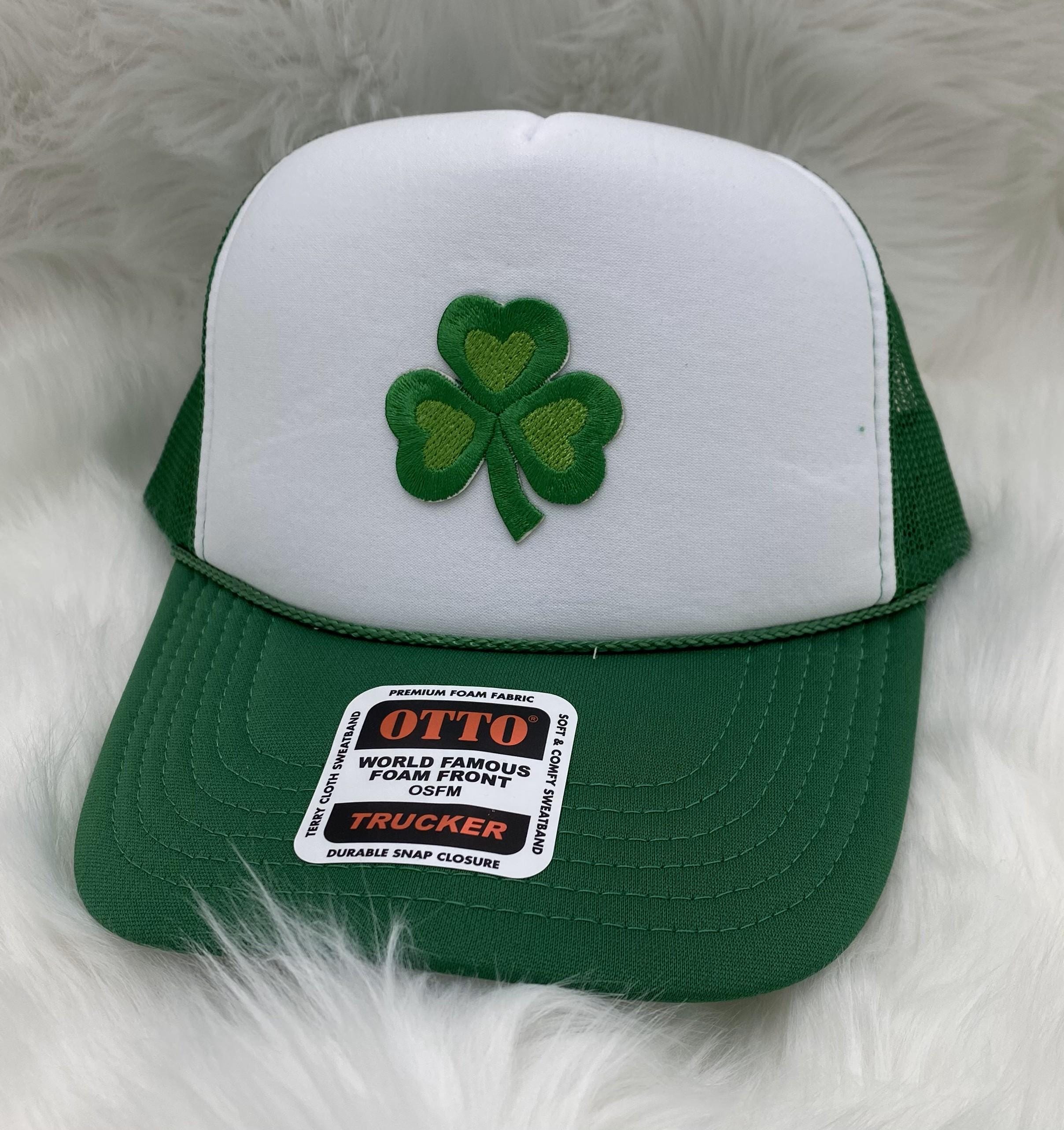 Saint Patrick's Day, Shamrock, Lucky Irish, Green and White Foam