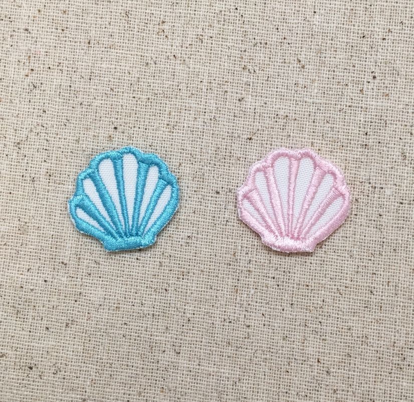 Small - Seashell - Color Choice: Aqua Blue or Light Pink - Sea Shell ...