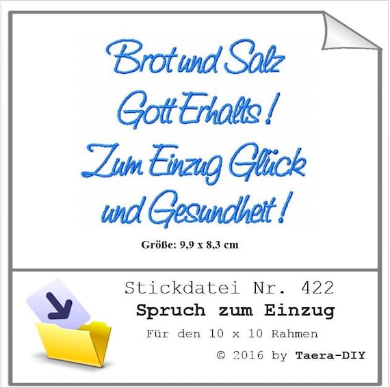 Sprüche Zum Einzug Brot Und Salz Oliver