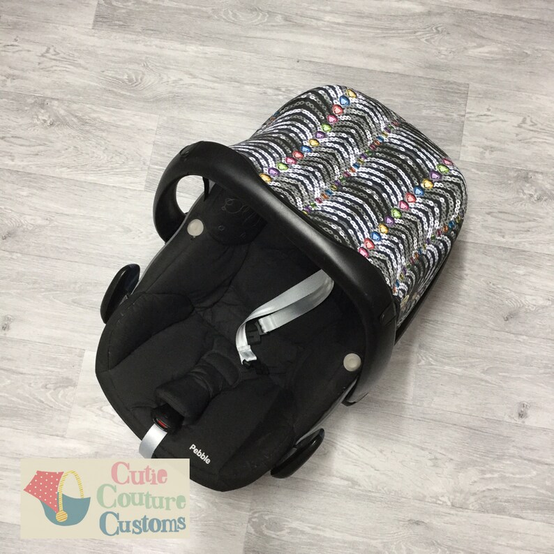 Car Seat Cover Pebble Plus Cabriofix Universal Hood Carseat Etsy UK
