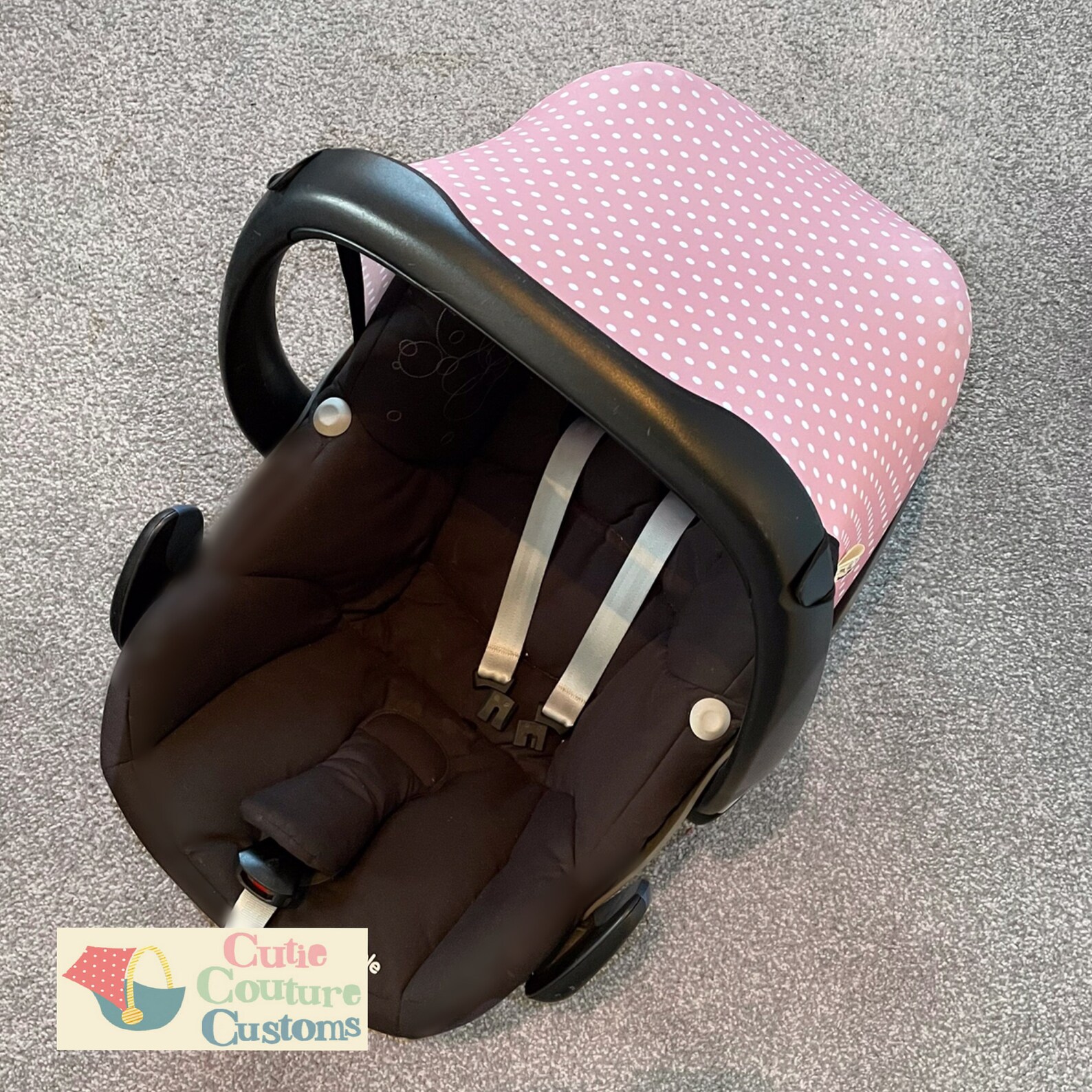Pink Car Seat Hood For Maxi Cosi Pebble Cabriofix Universal Etsy