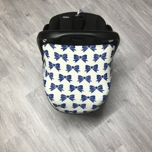 Autositz Haube aus Schleifenstoff, Maxi Cosi Cabriofix Pebble Universal Bezug, neue Baby Sonnenblende, stylische Stoffhaube, Säugling Kapselträger Baldachin