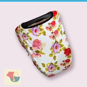 Floral Autositz Bezug, Ersatz Sonnendach, Autositz Sonnenschirm, Rosa Ersatz Sonnenhaube, neue Baby Mädchen Jungen Säuglingsträger Abdeckung