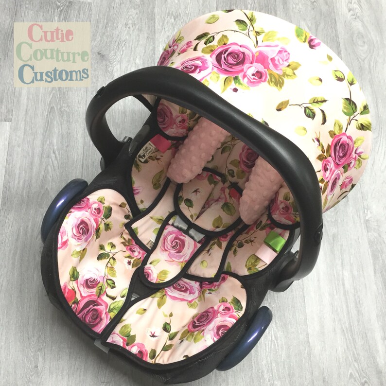 Car Seat Accessories / Carseat Liner / Chest Pad Set / Head Etsy UK