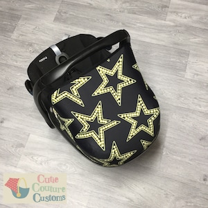 Zamienny pokrowiec na siedzenie samochodowe do Cabriofix Universal Pebble, Carseat Hood, prezent dla noworodka, osłona przeciwsłoneczna, Cutie Couture Customs Sun Canopy