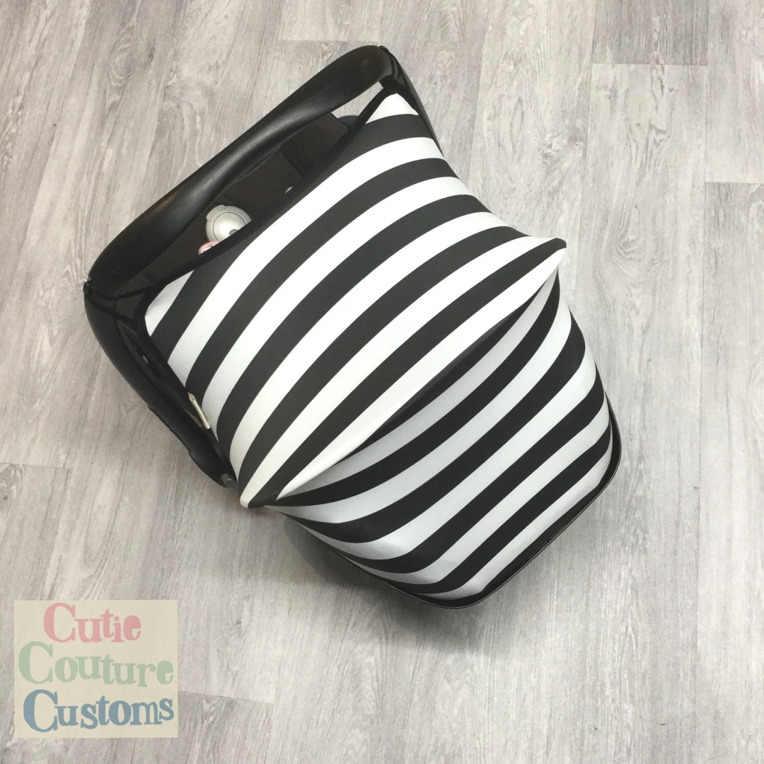 Stripe Car Seat Sun Shade Pebble Cabriofix Universal Prezi Etsy