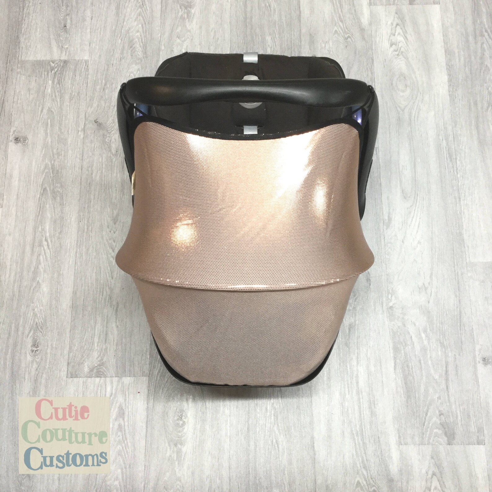 Sparkle Carseat Cover Gold Car Seat Canopy Custom Maxi Etsy