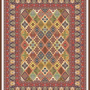 Beautiful Persian Rug - Mohtasham Kashan Style  Cross stitch pattern Tapestry embroidery needlepoint ,pdf pattern, Instant download PDF