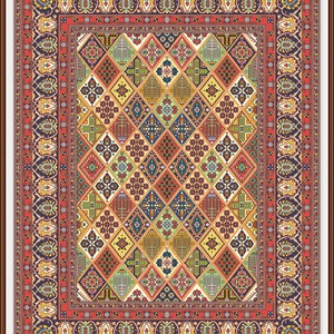 Beautiful Persian Rug - Mohtasham Kashan Style  Cross stitch pattern Tapestry embroidery needlepoint ,pdf pattern, Instant download PDF