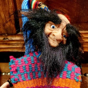 Handcrafted Federico the Fortune Goblin – Handmade Guardian of Surprises, Mischief & Miracles, Gift Ideas, Best Wishes